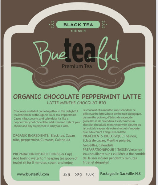 Organic Chocolate Peppermint Latte